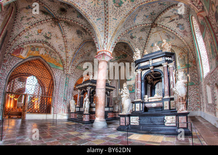 La chapelle des Rois Mages à la Cathédrale de Roskilde au Danemark Banque D'Images