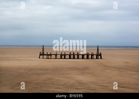 St Anne's Pier Lytham St Annes Lancashire England UK Banque D'Images