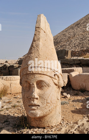 Antiochus, terrasse ouest, Nemrut Dagi, Turquie 100924 36920  Banque D'Images