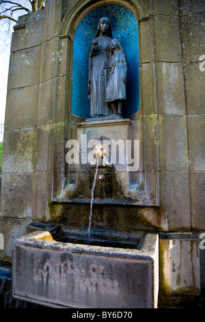 Saint Anne's (St Anne 's / Ann's / Historique / Ann) et la guérison de l'eau minérale wells / avec les eaux de source. Buxton. UK. Banque D'Images