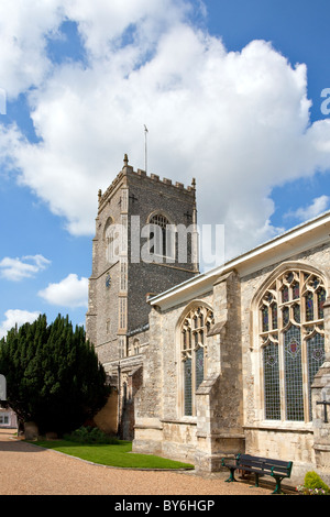 Saint Michaels Church in Suffolk Framlingham Banque D'Images