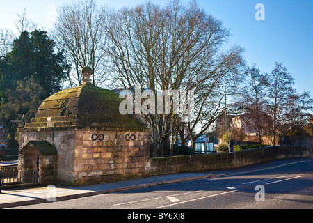 La Chambre aveugle,un ancien de lock-up pour les ivrognes construit en 1757 dans la ville provinciale de Trowbridge, Wiltshire, England, UK Banque D'Images