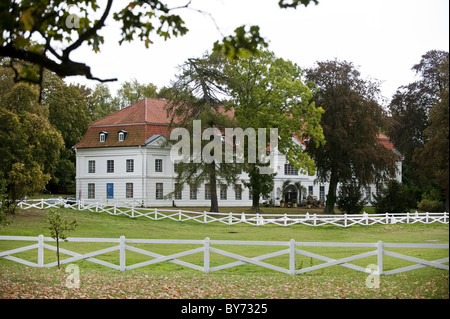 Manoir et jardins, Gut Panker, Ostsee, Panker, Ploen, Schleswig-Holstein, Allemagne Banque D'Images