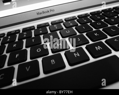 Clavier MacBook Pro Apple Banque D'Images