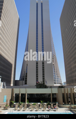 Atlanta Georgia,Marriott Marquis,hôtel,hébergement,entreprise internationale,luxe,gratte-ciel gratte-ciel bâtiment bâtiments enceinte,John Banque D'Images