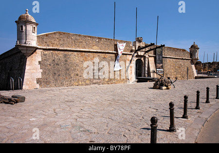 Forteresse de Lagos au Portugal Banque D'Images