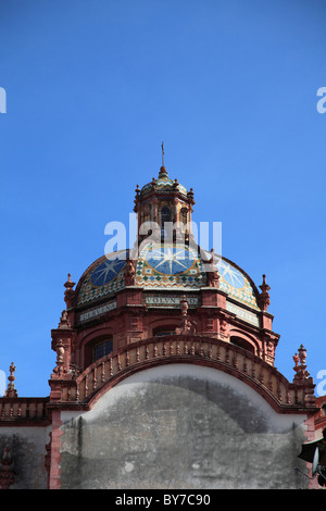 L'église Santa Prisca, Taxco, ville coloniale bien connu pour ses marchés d'argent, l'État de Guerrero, au Mexique, en Amérique du Nord Banque D'Images