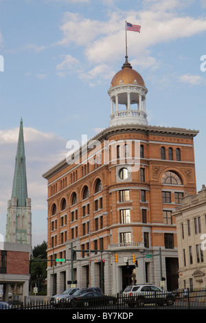 Tennessee Chattanooga,centre-ville,Dome building,Ochs,construit en 1892,historiccupola,steeple,architecture parking lot,préservation,TN101013026 Banque D'Images