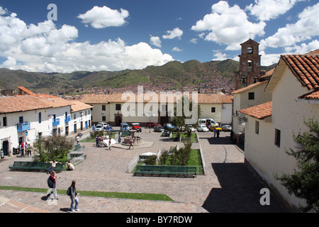Plazoleta de San Blas, à Cusco Banque D'Images
