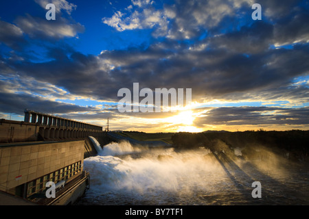 Hume Weir Banque D'Images