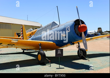 Valiant Vultee BT-13 Trainer1939-1945 Pima Air & Space Museum Tuscon Arizona Banque D'Images
