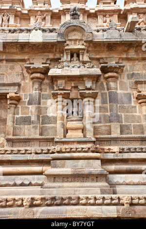Temple d'Airavatesvara est situé à Darasuram près de Kumbakonam Tamil Nadu. Banque D'Images
