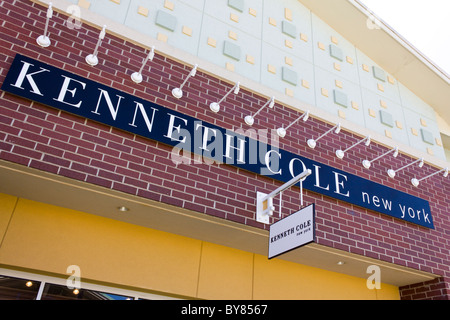 Kenneth Cole store, Chicago Premium Outlets, Aurora, Illinois, États-Unis Banque D'Images