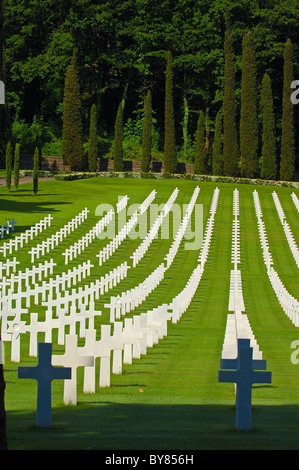 Florence, Cuisine Américaine 2e guerre mondiale et le Mémorial. La toscane, italie Banque D'Images