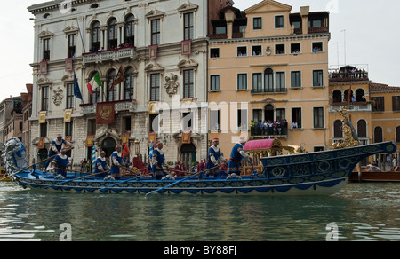 Régate Historique de Venise Banque D'Images