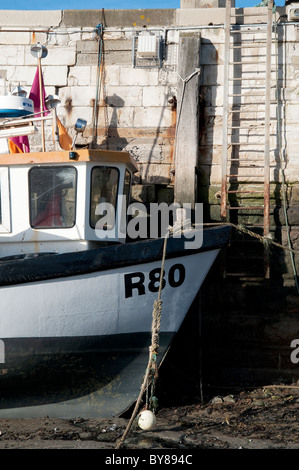 Marée basse Margate Harbour Harbour détail Banque D'Images