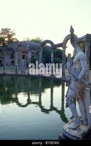 ''Hadrien S VILLA, Villa Adriana, PRÈS DE TIVOLI, ROME, ITALIE Banque D'Images