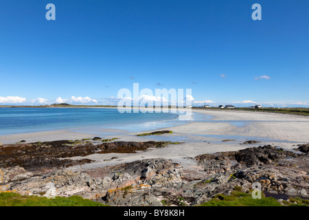 L'Écosse ARGYLL & BUTE Hébrides intérieures Tiree (Balephetrish Beach Banque D'Images