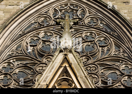 Tous les Saints de l'église paroissiale vue latérale Banque D'Images