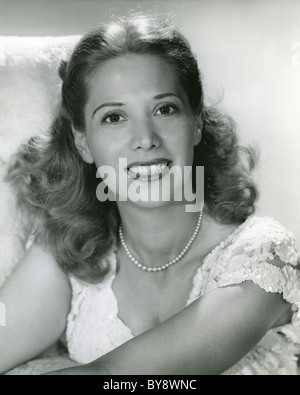 DINAH SHORE (1916-1994) chanteuse et actrice de cinéma américain Banque D'Images