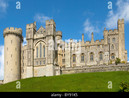 Château d'Arundel à West Sussex, dans le sud-est de l'Angleterre Banque D'Images