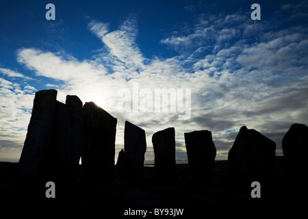 Dervla St.'s Twist, une sculpture contemporaine sur le Sáile Le Tír Sculpture Trail, la péninsule de mulet, Comté de Mayo, Irlande Banque D'Images