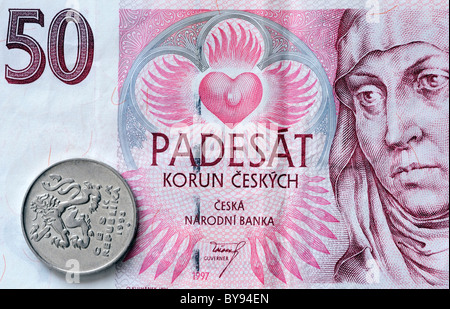Couronne tchèque Banque D'Images