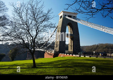 Clifton Suspension Bridge, Bristol, Avon, England, UK Banque D'Images