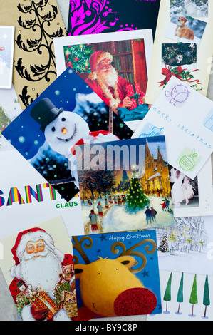 Cartes de Noël Banque D'Images