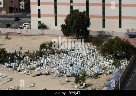 Cimetière de Dubaï Banque D'Images