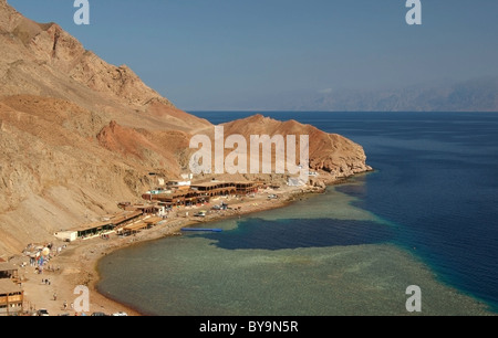 Lieu de plongée Blue Hole, Dahab, Red Sea, Egypt, Africa Banque D'Images