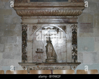 La Cathédrale de Canterbury en Angleterre Kent de Canterbury l'Hales mémorial dédié à James Hales et Famille Banque D'Images