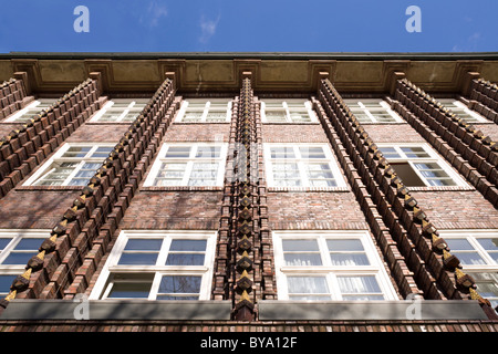 Renaissance Hamburg Hotel, Hohe Bleichen street, Hambourg, Allemagne, Europe Banque D'Images