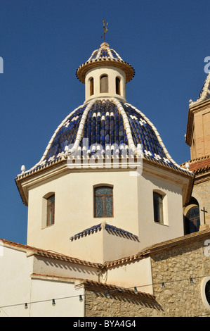 Iglesia de Nuestra Señora del Consuelo, église, Altea, Costa Blanca, Espagne, Europe Banque D'Images