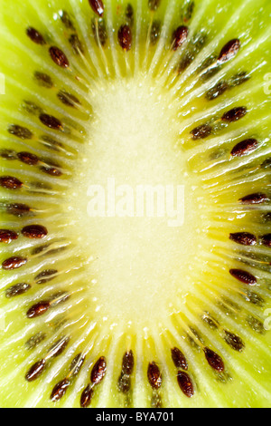 Kiwi Macro Détail Banque D'Images