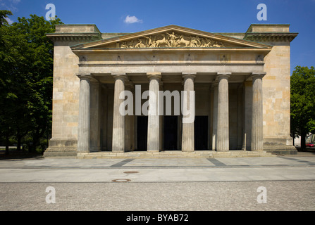 Neue Wache, nouveau poste de garde, le mémorial central de la République fédérale d'Allemagne pour les victimes de la guerre et de la tyrannie Banque D'Images