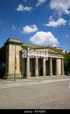 Neue Wache, nouveau poste de garde, le mémorial central de la République fédérale d'Allemagne pour les victimes de la guerre et de la tyrannie Banque D'Images