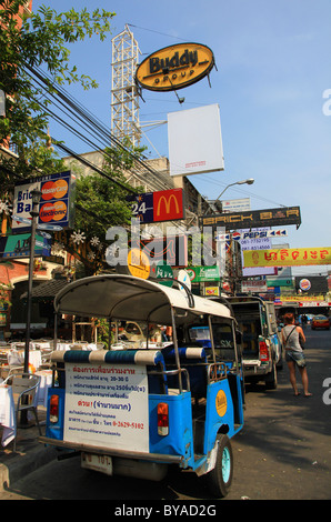 Auto Rickshaw, Bangkok, Thaïlande Banque D'Images