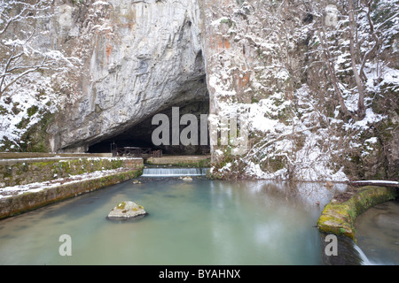 Petnicka Pecina Petnica Grotte, Valjevo, Serbie Banque D'Images