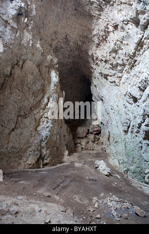 Petnicka Pecina cave souterraine Petnica Banque D'Images