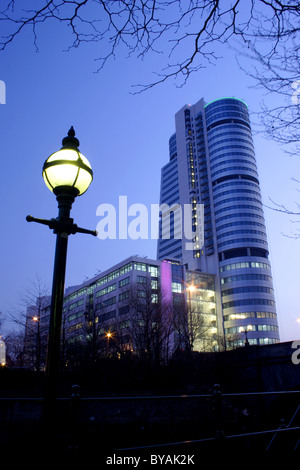 Bridgewater Place, centre-ville de Leeds, West Yorkshire, Royaume-Uni Banque D'Images