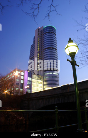 Bridgewater Place, centre-ville de Leeds, West Yorkshire, Royaume-Uni Banque D'Images