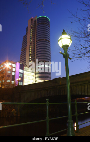 Bridgewater Place, centre-ville de Leeds, West Yorkshire, Royaume-Uni Banque D'Images