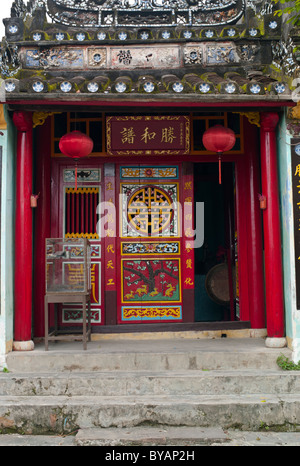 Maison traditionnelle ou Shop avant, Hoi An, Vietnam Banque D'Images