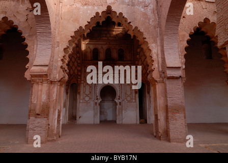 Tinmal en décomposition ou Tin Mal Mosquée, Atlas, Maroc, Afrique Banque D'Images