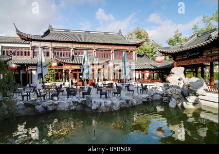 Maison chinoise, Hamburg-Shanghai Europe Tourisme et Centre culturel, Hambourg, Allemagne, Europe Banque D'Images