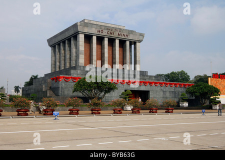 Mausolée de Ho Chi Minh, Hanoi, Vietnam, Asie Banque D'Images