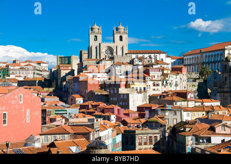 La Cathédrale de Porto, Sé do Porto, Porto, Portugal, Europe Banque D'Images