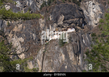 Taktshang Goemba, Tiger's Nest Monastère, Bhoutan, Asie Banque D'Images