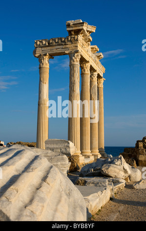 Temple d'Apollon à côté, Riviera turque, Turquie Banque D'Images